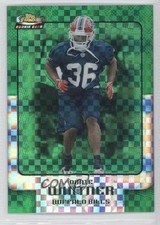 2006 Topps Finest Green X-Fractor 24/50 Donte Whitner #136 3c7