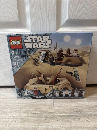 Lego 75396 Desert Skiff & Sarlacc Pit Star Wars Set Retired NEW in Box Sealed