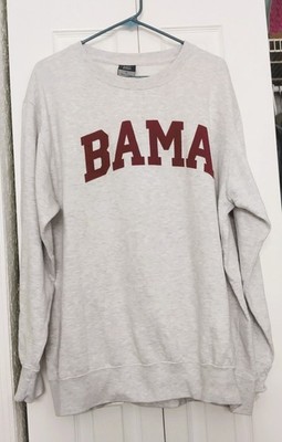 Vintage Bama Man's Crewneck Sweatshirt Mens XL  Gray