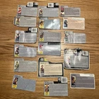 Vintage GI Joe File Cut Out Cards Lot of 17 Some Creasing Please Read