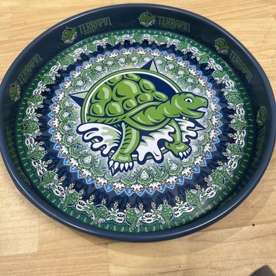 TERRAPIN BREWERY METAL 13 INCH BEER TRAY. GEORGIA. Brewing home bar
