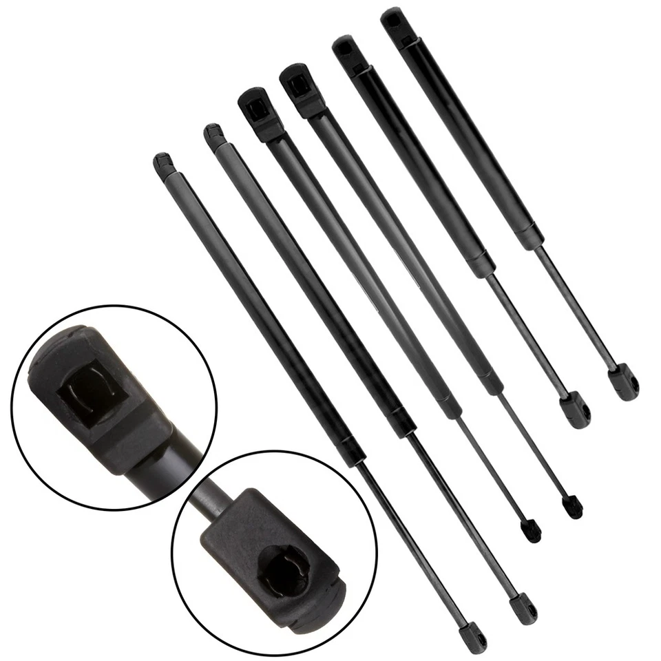 For 2008-2010 Mercury Mountaineer 2 Window 2 Tailgate 2 Hood Lift Support Struts Foto 3 de 4