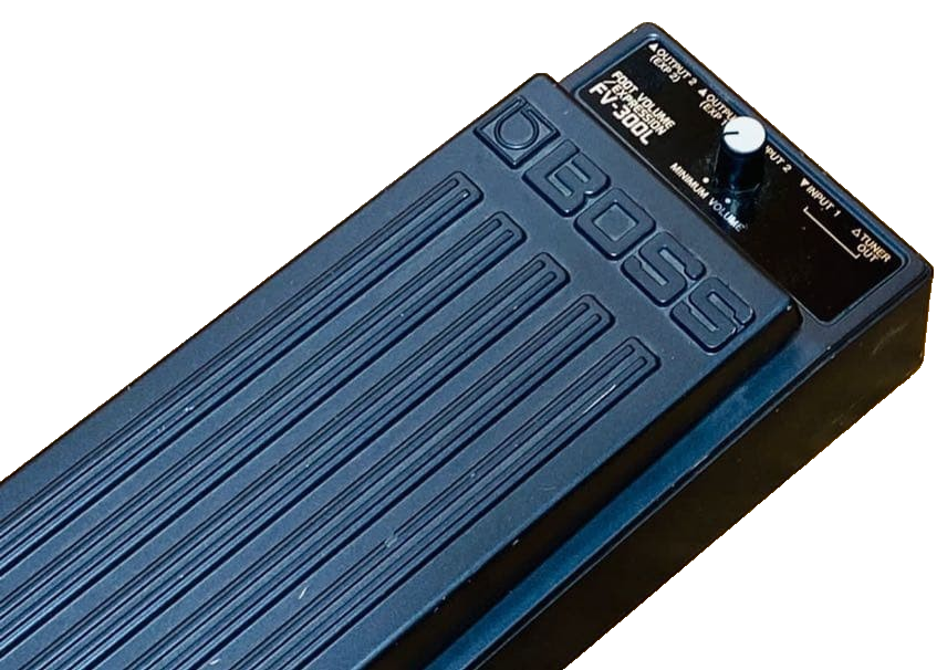BOSS FV-300L foot volume / expression pedal Used Tested | eBay