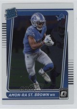 2021 Panini Donruss Optic Rated Rookie Amon-Ra St Brown #228 Rookie RC