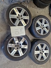 VW BEETLE ALLOY WHEELS SET OF 4 205/55/R16 DIAMOND CUT LUNA