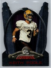 1997 Press Pass Football Combine #30 Keith Poole - VG - Arizona State Sun Devils