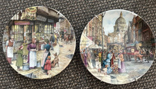 Davenport Pottery The Flower Seller 1990. Davenport Pottery The Milkmaid 1991.