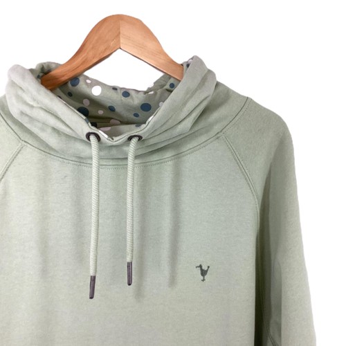 Quba & Co Seafoam Green 'Livia' Cowl Neck Sweatshirt UK 14 - Picture 2 of 13
