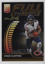 2023 Panini Donruss Elite Full Throttle Orange 63/99 Chase Claypool #FT-CC 01w7