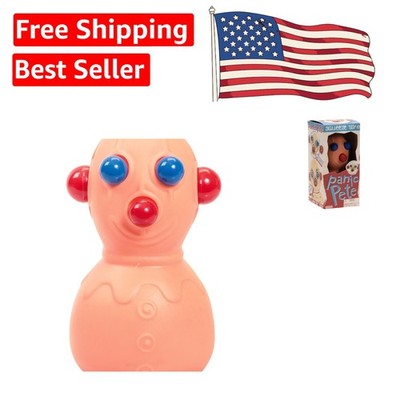 5'' Panic Pete Squeeze Toy - Popping Eyes & Stress Relief Fun for Ages 5+