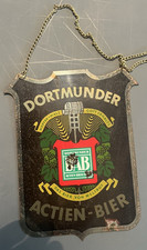 DAB Dortmunder Actien Bier gro&szlig;es Zapfhahnschild Z21