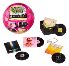 MGA's Miniverse Real Music Blind Pack Mini Playable Vinyl Records 4 Vinyl Record