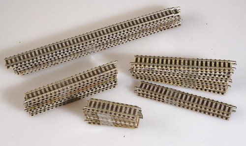 (0650) Fleischmann Picolo  Spur N gerade Gleise 8*9100+21*9101+9*9102 | Condition: Gebraucht