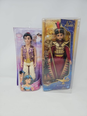 #ad Disney Princess Aladdin 12 inch Doll Figure Purple Gold Vest amp; Jafar Hasbro $59.99