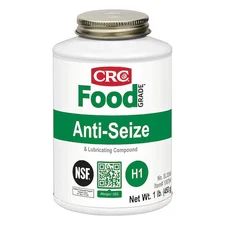Crc Sl35906 Food Grade Anti-Seize, H1 Food Grade, 16 Oz Brush-Top Can, White