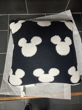 Disney Mickey Mouse Ear Silhouette Allover Print Square Pillow BoxLunch