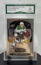 2020-21 Upper Deck Allure Jason Robertson Stars Rookie Card #82 Gem Mint 10