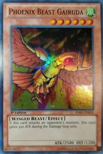 Yugioh 2013 Phoenix Beast Gairuda SR 1st Ed. HA07-EN033 Near Mint