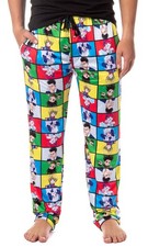 Hunter X Hunter Men's Gon Killua Kurapika Leorio Hisoka Grid Pajama Pants