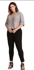 NWOT Black Torrid High Rise Slim Fit Technology Pixie Pant 2XT
