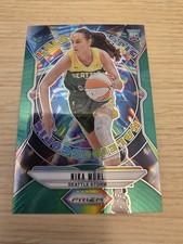 2024 Panini Prizm WNBA Nika Muhl #2 Kaleidoscopic Green PRIZM Seattle Storm RC