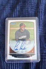 2013 Bowman Chrome - Prospects Autographs Edwin Escobar #BCA-EE (AU, RC)