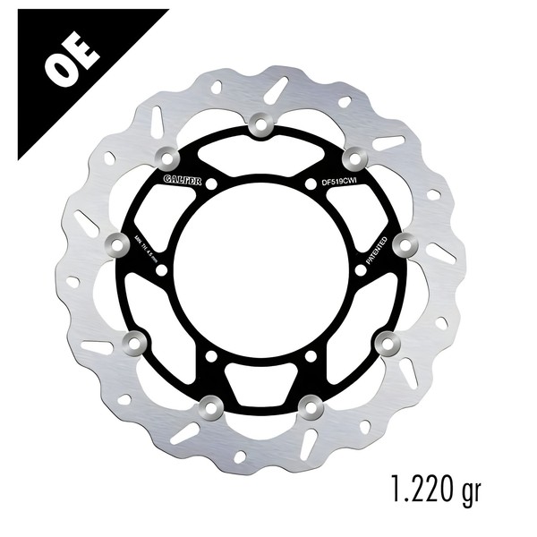 Bremsscheibe Set Galfer DF519CWI & DF519CWD Wave® Schwimmend Vorne 310X5Mm-image