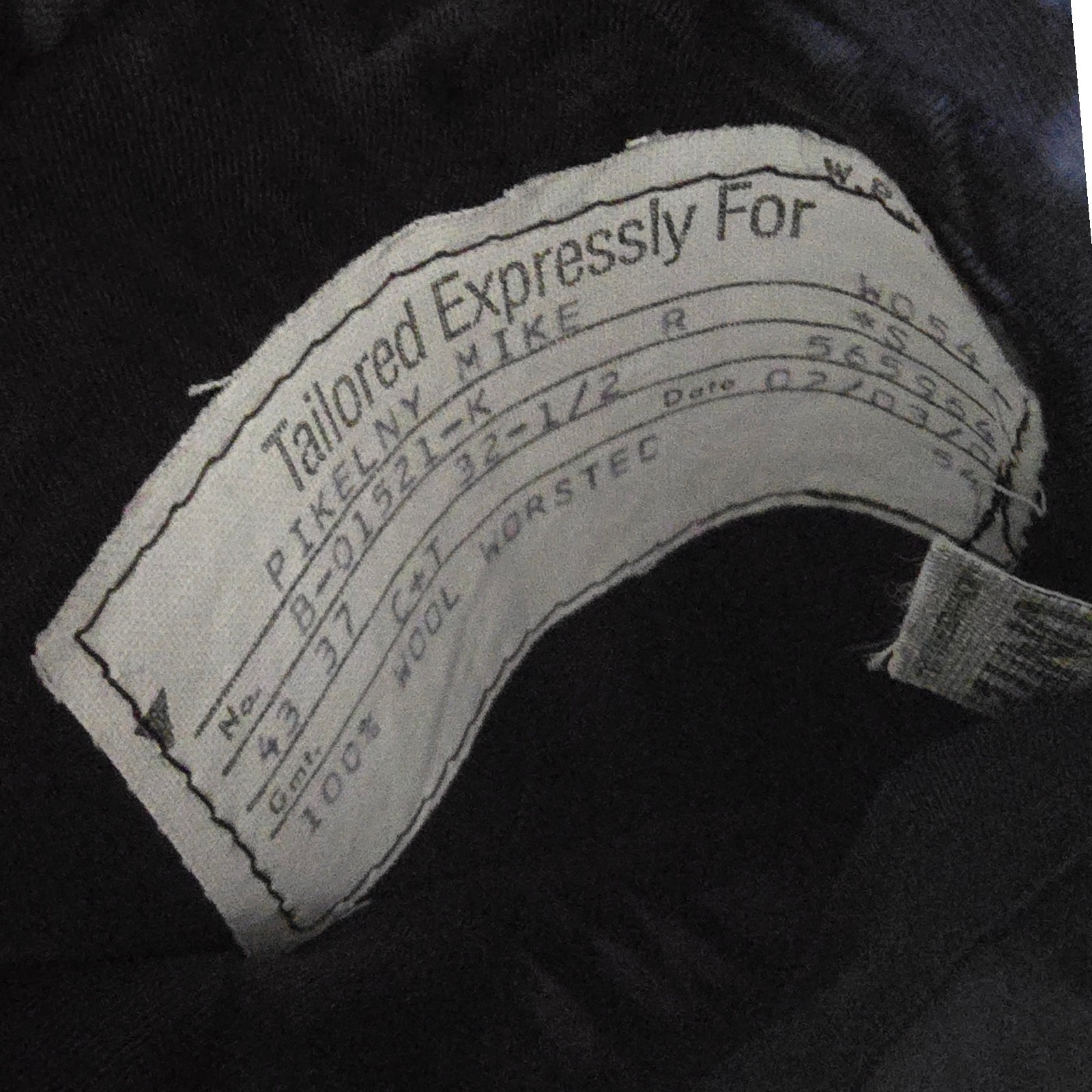 Hart Schaffner Marx Suit 43r 37x32 Gold Trumpeter Slate Blue Glenplaid Tailored 