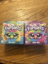 FURBY FURBLETS 2 LOT Mini 45 Sounds Music Talking Interactive Toys Pix Ray NEW