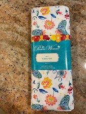 NIP The Pioneer Woman OOP MAZIE 3-Yard Fabric Cut 44/45" x 108" 100 COTTON
