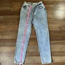VINTAGE Levi's 501 Acid Wash Jeans Women's Size 11 USA Made High Rise 80s 96603