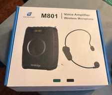 WinBridge M801 Bluetooth Voice Amplifier Wireless Mic Headset PA Speaker - NIB
