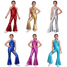 Girls Dance Outfits Rave Dancewear Wedding Dress Performance Costume Ballet