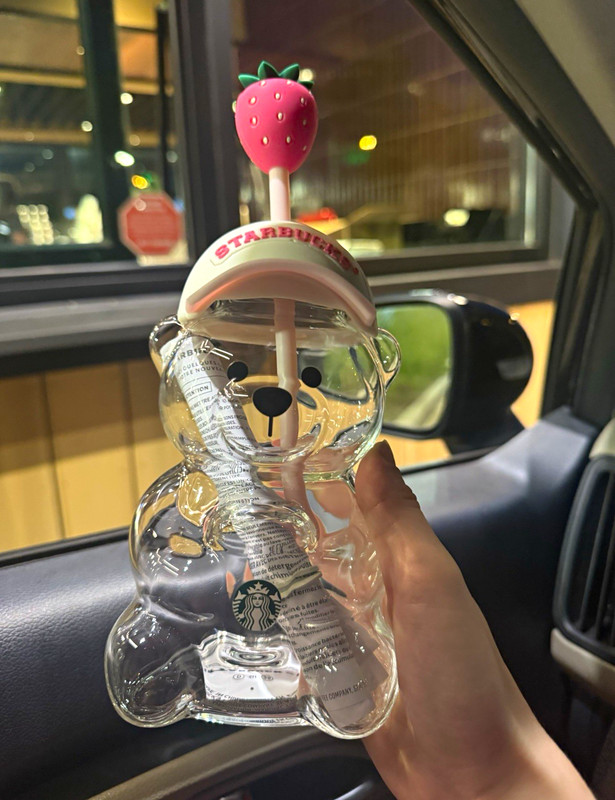 Authentic Starbucks Bearista Pink Summer 2026 - Brand New!