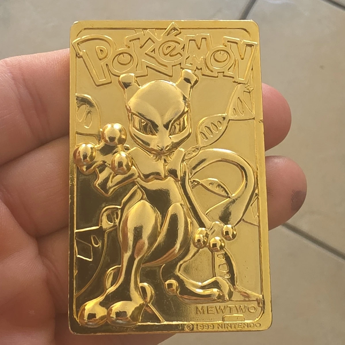 pokemon gold plated cards ebay Pokmon Special Edition 23 karat Gold-Plated Trading Cards