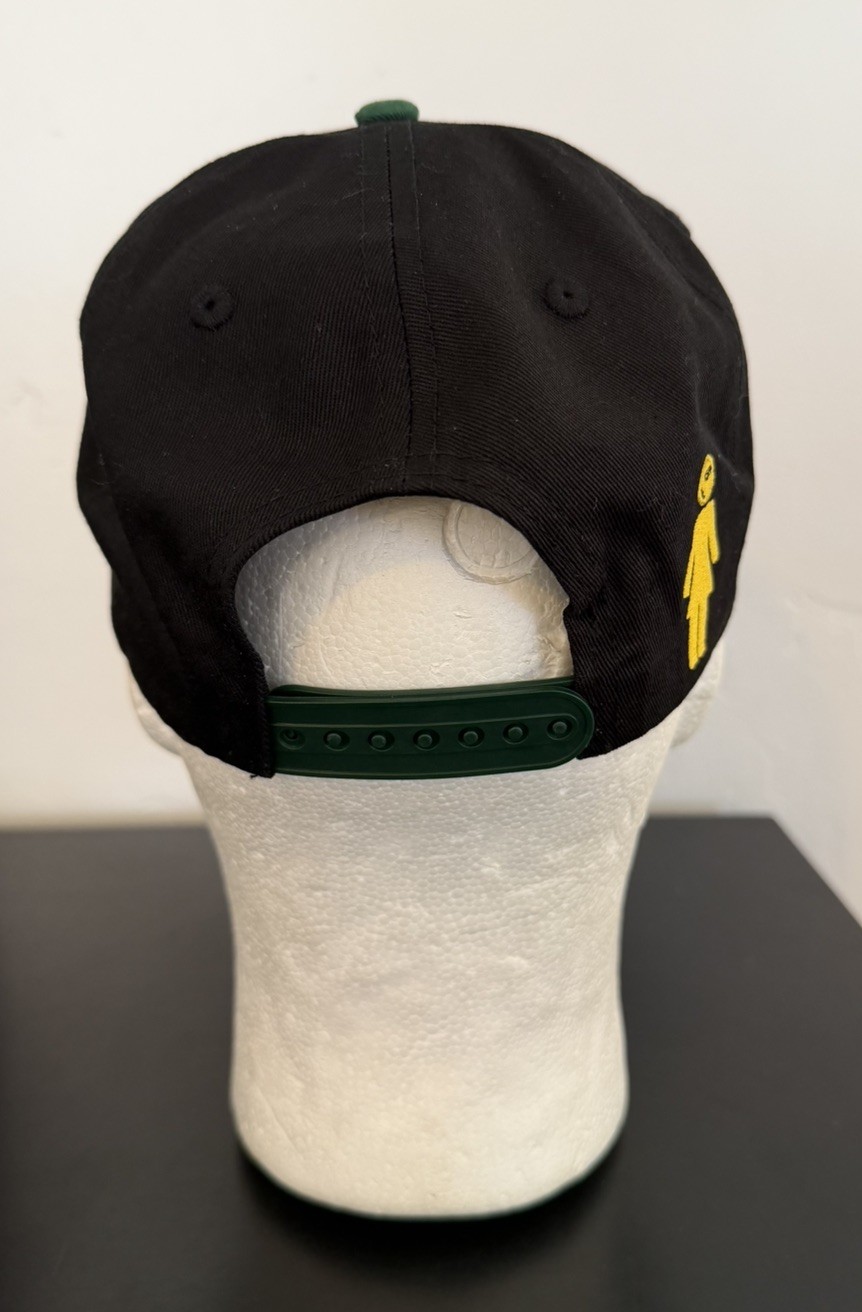 Malbon Golf Rope Snapback Hat x Girl Skateboards Collab Rare Script Logo Cap image 5