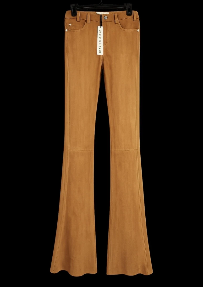Flared Leather Pants for Women for sale | eBay