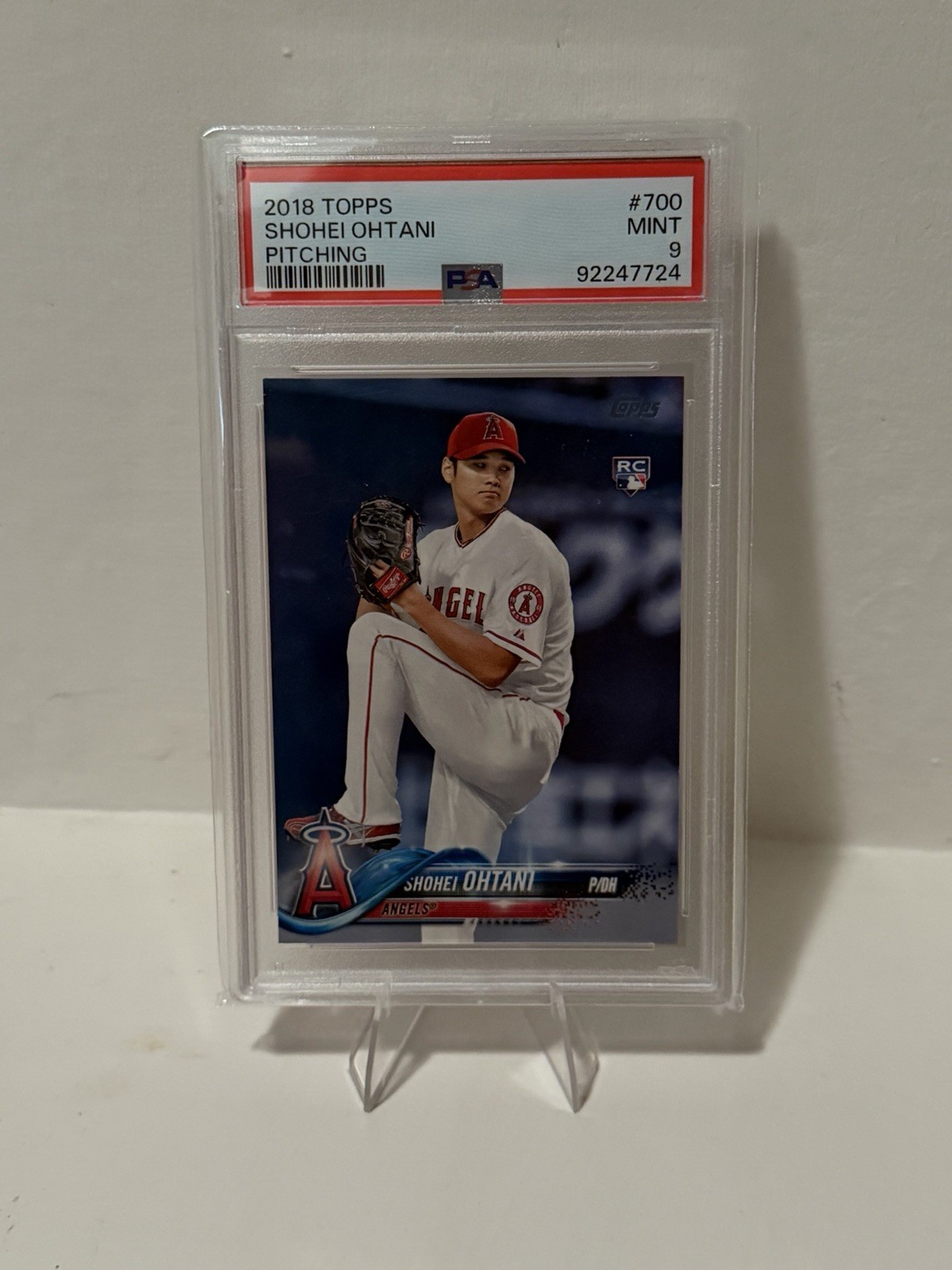 Topps Platinum Shohei Ohtani front
