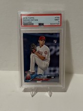 Topps 2018 Platinum Rookie Shohei Ohtani PSA Angels MLB Baseball Card