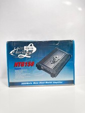 Lanzar HTG158 Heritage Mono Block MOSFET Car Amplifier Class AB 2 Ohm Stable