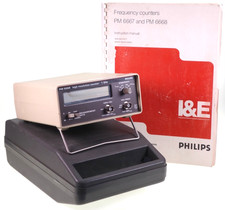 Philips PM6668 High Resolution Counter 10Hz ... 1GHz Frequenzzähler Zähler