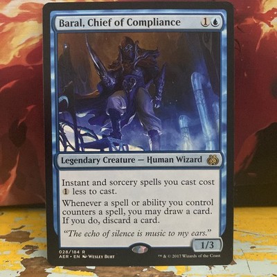MTG Baral, Chief of Compliance Aether Revolt Regular X1 NM