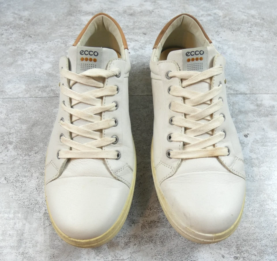 Zapato de golf ECCO para hombre 44 extra ancho blanco sin clavos cómodo atlético 10,5 EE. UU. Foto 3 de 4