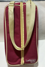 Laithwaites Wine Insulated Wine Carrier Travel Picnic Bag Plastic Cups