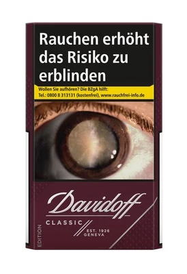 Davidoff Classic Edition Zigaretten (Automatenpackung) 5x10x20 zu 9,00/90,00 - Bild 1 von 4