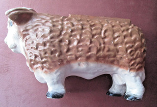 Vintage “Beef For Brainerd” Cow Coin Bank – Agricultural Promo – Fundraiser