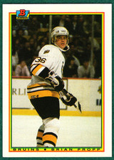 Brian Propp - 1990-91 Bowman #37 - Boston Bruins Hockey Card