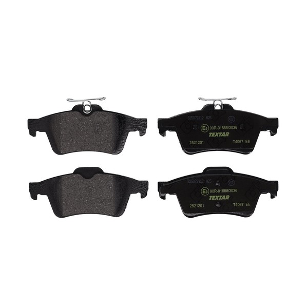 Textar BremsbeläGe Hinten (2521201) FüR Ford Tourneo Connect / Grand V408 Kuga-image