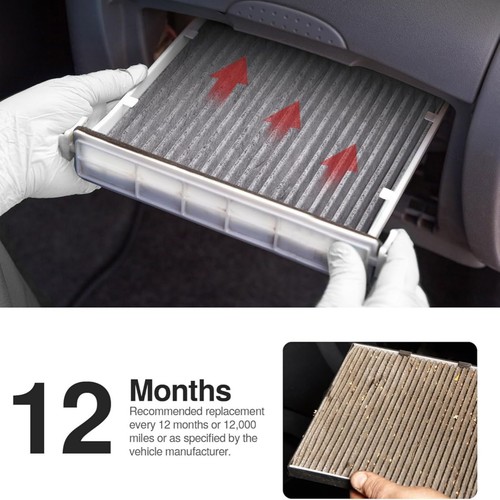 87139-58010 Cabin Air Filter Replacement For Toyota Highlander Prius Avalon - Picture 12 of 18