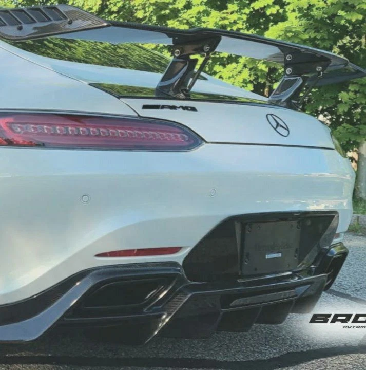 US License Plate for Mercedes Benz AMG GT 2016-2024 Coupe CarbonFiber - Изображение 4 из 4